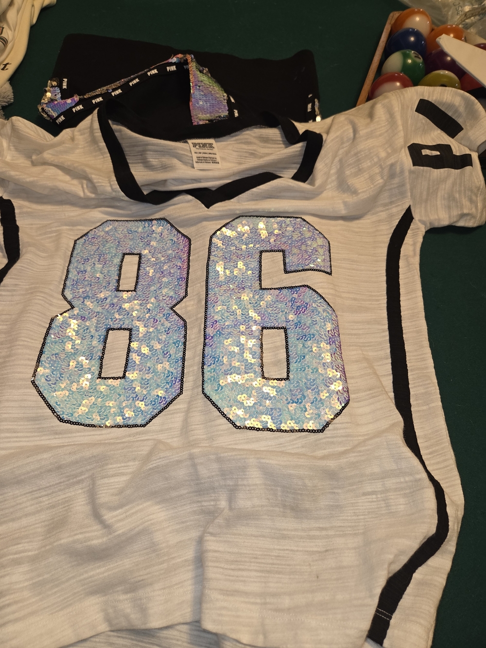 Victoria Secret PINK Sequin Set S